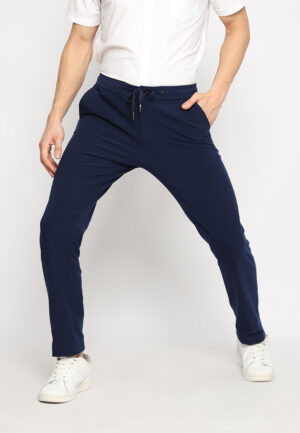 Jobb Active Jerix Celana Panjang Pria Modern Slim Fit Navy 3