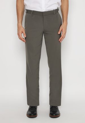 Jobb Albion Celana Panjang Pria Slim Fit Abu-Abu
