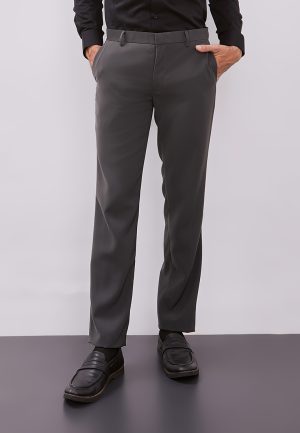 Jobb Lucido Celana Panjang Pria Slim Fit Abu-Abu