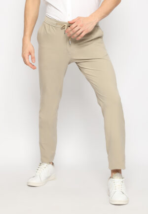 Jobb Active Jerix Celana Panjang Pria Modern Slim Fit Light Khaki 3