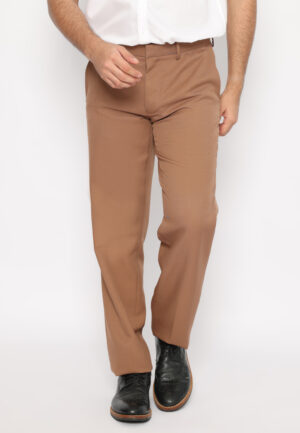 Jobb Westlife Celana Panjang Pria Slim Fit Light Brown