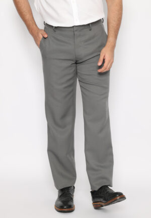 Jobb Westlife Celana Panjang Pria Slim Fit Light Grey