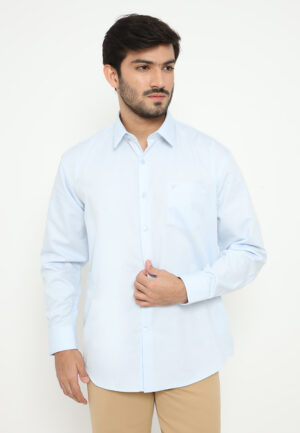 Jobb Mallorca Kemeja Pria Lengan Panjang Regular Fit Light Blue