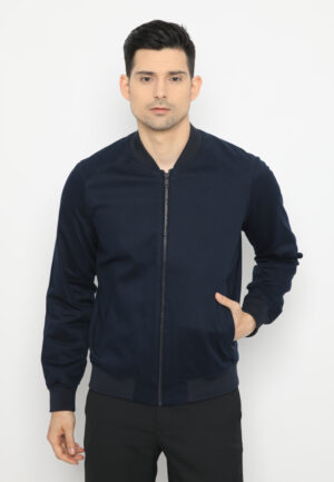 Jobb Truman Bomber Jacket Pria Slim Fit Navy 2023