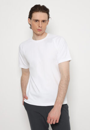 Jobb Colero Kaos Pria Slim Fit Dark Putih