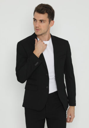 Jobb Bellwool-T2 Jas Pria Slim Fit Black 2023