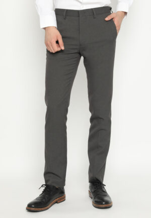 Jobb Bellwool-B Celana Panjang Pria Modern Slim Fit Medium Grey 2023