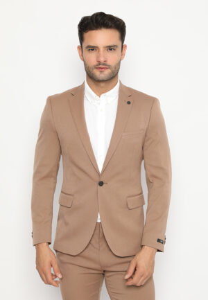Jobb Bellmore-T1 Jas Pria Slim Fit Light Brown 3