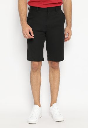 Jobb  Doveer Celana Pendek Pria Slim Fit Hitam