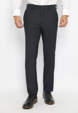 Jobb Berson-B Celana Panjang Pria Modern Slim Fit Grey Navy