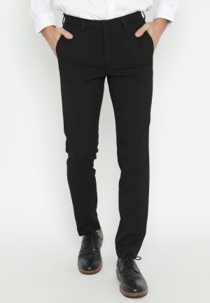 Jobb Bellwool-B Celana Panjang Pria Modern Slim Fit Hitam 2022