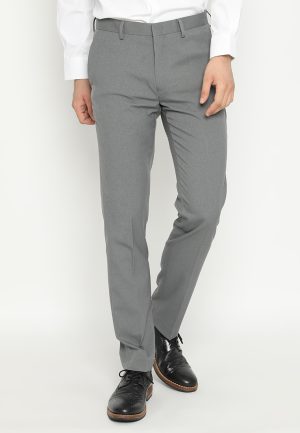 Jobb Bellwool-B Celana Panjang Pria Modern Slim Fit Light Grey 2022