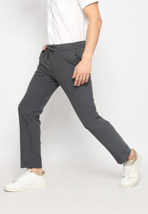 Jobb Active Jerix Celana Panjang Pria Modern Slim Fit Dark Grey