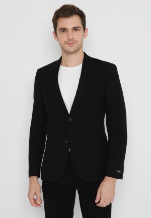Jobb Omerta-T2 Jas Pria Slim Fit Hitam 3