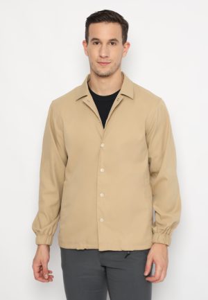 Jobb Lindelof Jacket Pria Regular Fit Beige