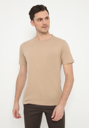 Jobb Archie Kaos Pria Regular Fit Coklat
