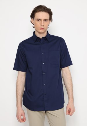 Jobb Geremy Kemeja Pria Lengan Pendek Regular Fit Navy 3