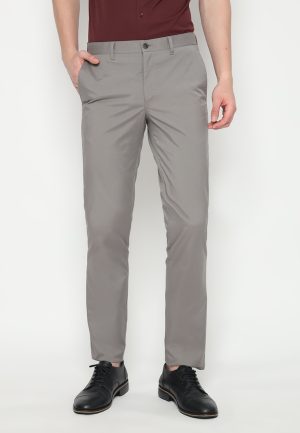Jobb Farley Celana Panjang Chinos Modern Slim Fit Medium Grey