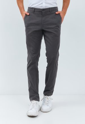 Jobb Jaxion Celana Panjang Chinos Modern Slim Fit Hitam