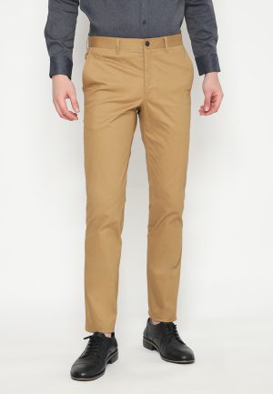 Jobb Skye Celana Panjang Chinos Modern Slim Fit Dark Khaki