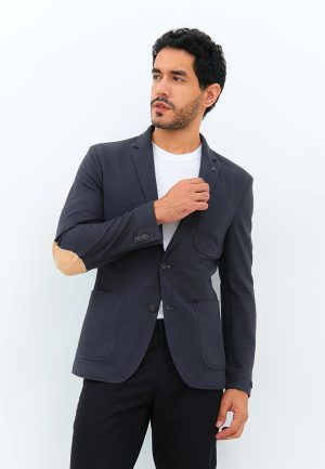 Jobb Rosedale-T2 Jas Pria Slim Fit Dark Grey
