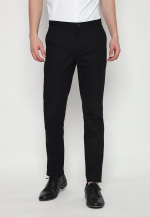 Jobb Aberdeen Celana Panjang Chinos Modern Slim Fit Hitam