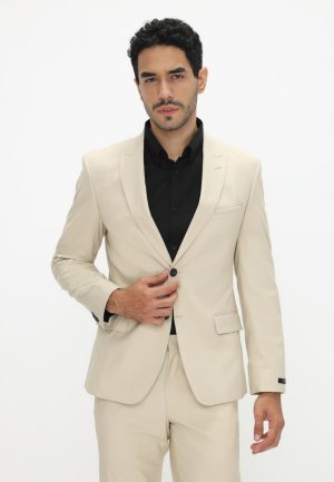 Jobb Torrance-T2 Jas Pria Slim Fit Light Khaki