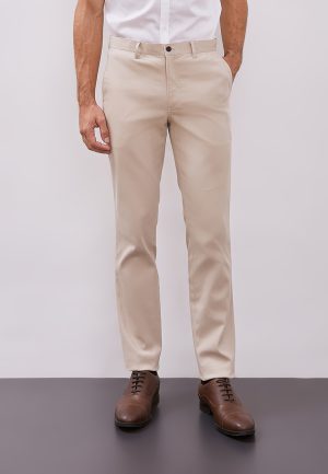 Jobb Clapton Celana Panjang Chinos Pria Modern Slim Fit Khaki