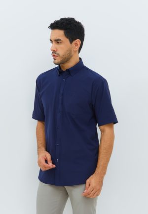 Jobb Minneapolis Kemeja Pria Lengan Pendek Regular Fit Navy