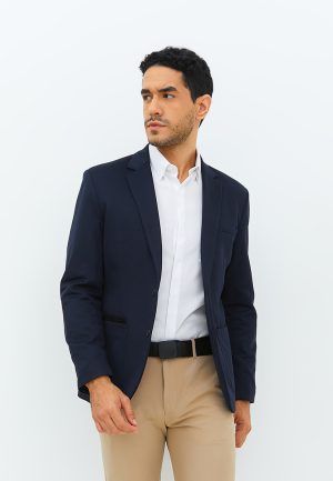 Jobb Julio-T2 Blazer Pria Slim Fit Navy