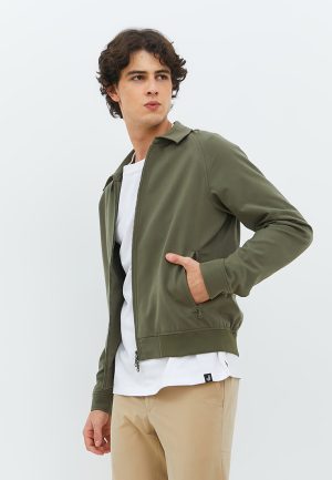 Jobb Monza Jacket Pria Slim Fit Dark Green