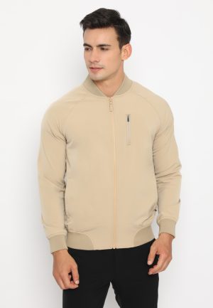 Jobb Olympico Jacket Pria Slim Fit Beige 3.1