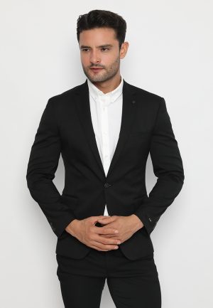 Jobb Bellmore-T1 Jas Pria Slim Fit Black 3