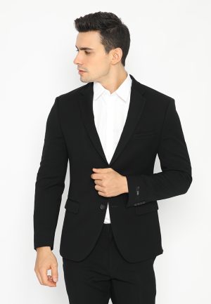 Jobb Ruby-T2 Jas Pria Slim Fit Hitam 3