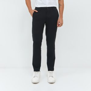 Jobb San Diego Celana Panjang Modern Slim Fit Dark Black