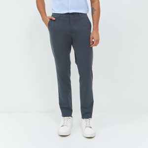 Jobb San Diego Celana Panjang Modern Slim Fit Dark Grey