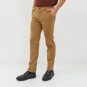 Jobb Brosnan Celana Panjang Modern Slim Fit Dark Khaki