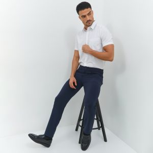 Jobb Elvis Celana Panjang Modern Slim Fit Navy