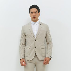 JOBB Spectre-T2 Jas Pria Slim Fit Beige