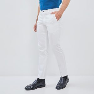 Jobb Olivier Celana Panjang Chinos Modern Slim Fit White