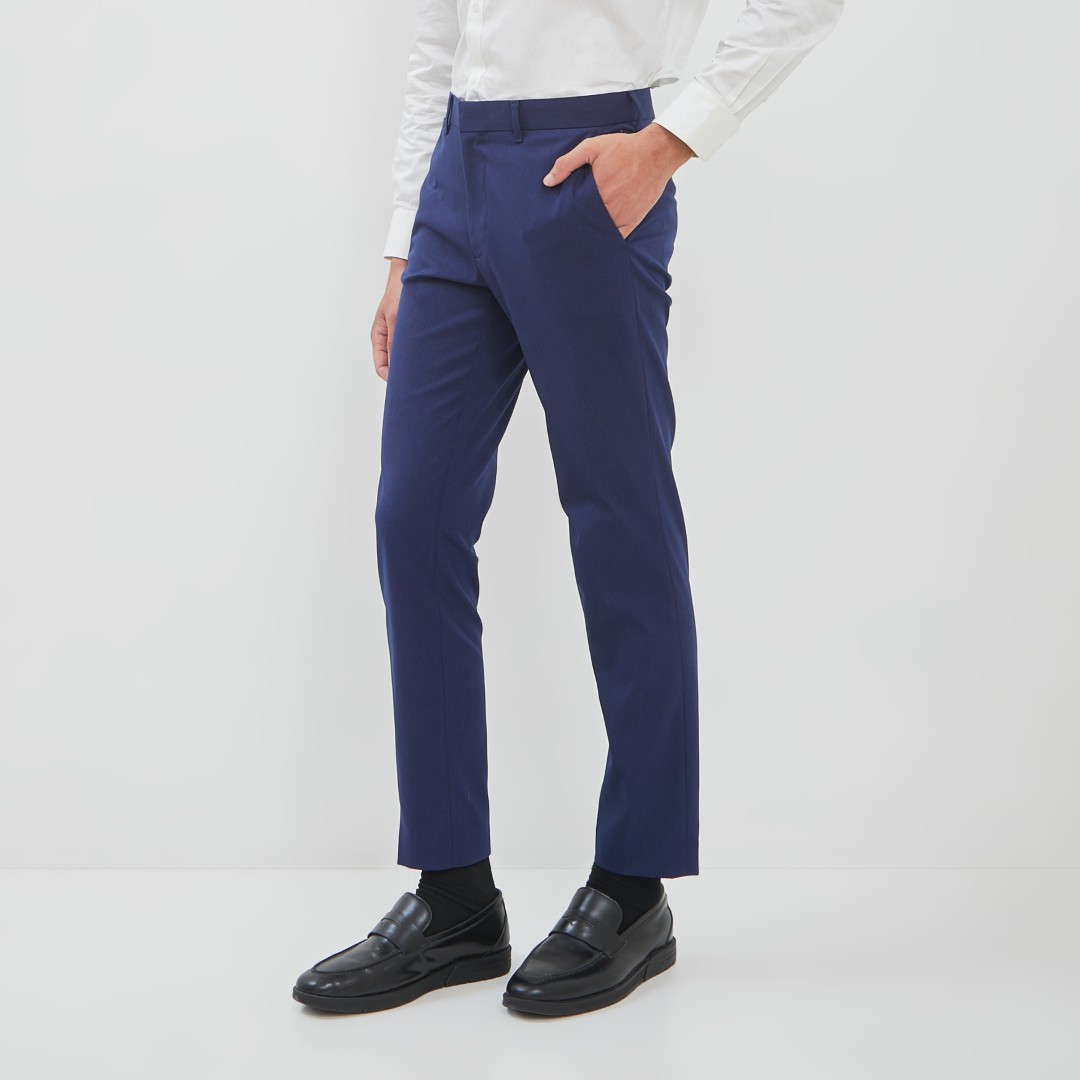 Jobb Nebraska-B Celana Panjang Modern Slim Fit Medium Blue