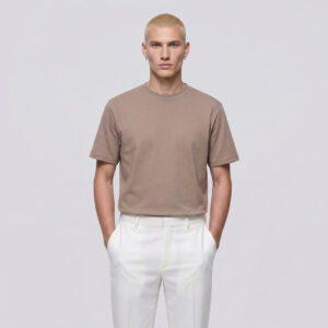 Jobb Tanzania T-shirt Pria Regular Fit Light Brown