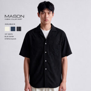 Jobb Heritage Mason Kemeja Pria Lengan Pendek Relaxed Fit